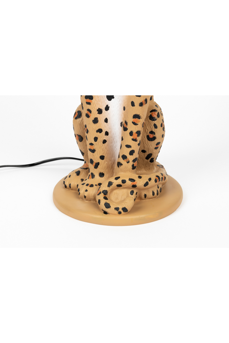 Art Deco Floor Lamp | Bold Monkey Proudly Crowned Panther | Oroatrade.com
