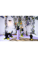 Black Sculptural Table Lamp | Bold Monkey Dragonized Bastard | Oroatrade.com