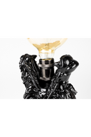 Black Sculptural Table Lamp | Bold Monkey Dragonized Bastard | Oroatrade.com