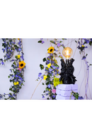 Black Sculptural Table Lamp | Bold Monkey Dragonized Bastard | Oroatrade.com