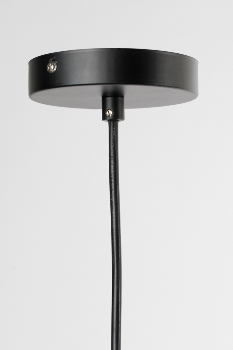Black Tubular Pendant Lamp | Bold Monkey Sweet Mesh | Oroatrade.com