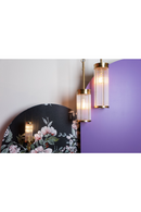 Brass Pendant Lamp M | Bold Monkey Angel on Fire | OROA TRADE