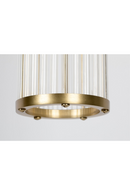 Brass Pendant Lamp M | Bold Monkey Angel on Fire | OROA TRADE