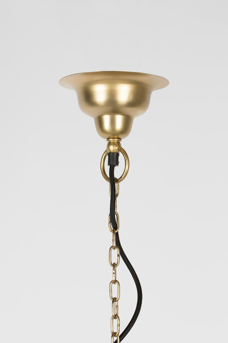 Brass Pendant Lamp M | Bold Monkey Angel on Fire | OROA TRADE