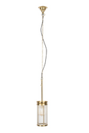 Brass Pendant Lamp M | Bold Monkey Angel on Fire | OROA TRADE