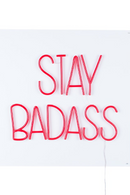 LED red neon sign | Bold Monkey Badass Non Social | Oroatrade.com