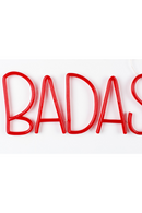 LED red neon sign | Bold Monkey Badass Non Social | Oroatrade.com