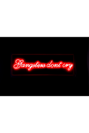 LED neon sign | Bold Monkey Gangsters Non Social | OROA TRADE