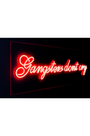 LED neon sign | Bold Monkey Gangsters Non Social | OROA TRADE