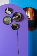 Bird Print Wall Lamps (4) | Bold Monkey No Food Here Birds | OROA TRADE