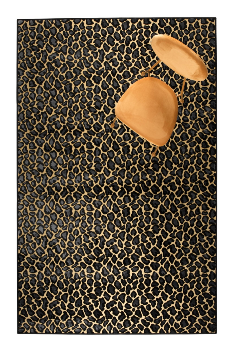 Baby Panther Area Rug 6'5" x 10' | Bold Monkey It's A Wild World | Oroatrade.com