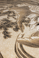 Coastal Modern Carpet 5' x 7'5" | Bold Monkey The Legend Of Koi | Oroatrade.com