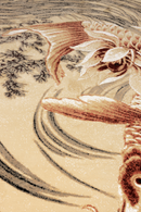 Coastal Modern Carpet 5' x 7'5" | Bold Monkey The Legend Of Koi | Oroatrade.com