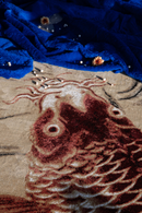 Coastal Modern Carpet 5' x 7'5" | Bold Monkey The Legend Of Koi | Oroatrade.com