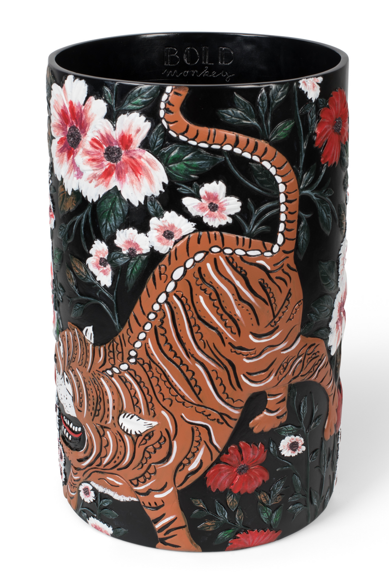 Handpainted Round Vase | Bold Monkey  | Oroatrade.com
