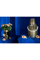 Aluminum Cylindrical Modern Vase M | Bold Monkey Never Hurt A Snake | Oroatrade.com