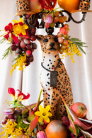 Art Deco Candle Holder | Bold Monkey Proudly Crowned Panther | Oroatrade.com