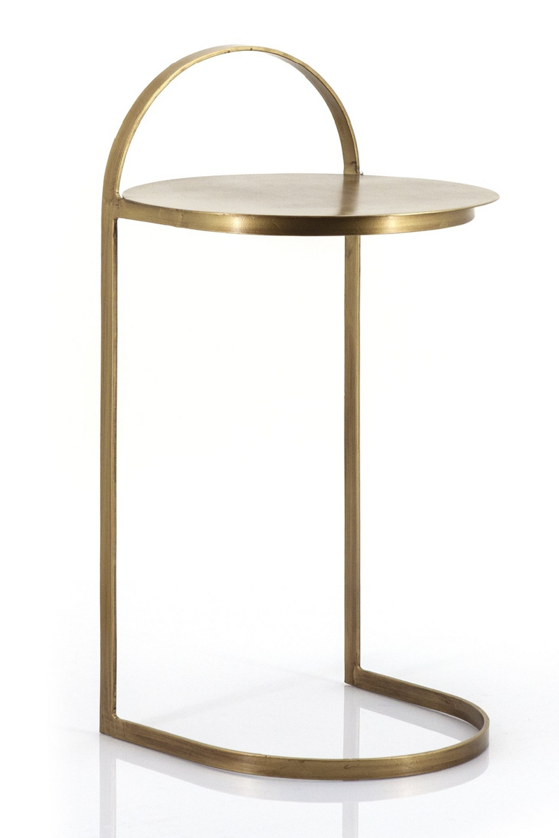 Brass End Table | By-Boo Garcon | Oroatrade.com