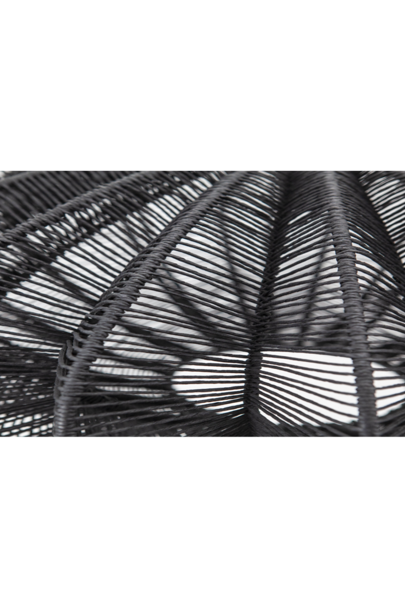 Black Weaved Rope Pendant | By-Boo Nimbus | Oroatrade.com