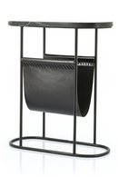 Black Magazine Rack End Table | By-Boo Daily | Oroatrade.com