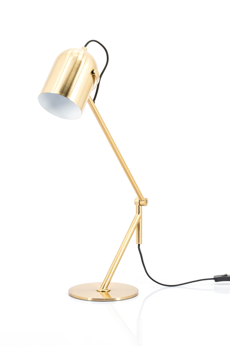 Gold Swing Arm Desk Lamp | By-Boo Sleek | Oroatrade.com