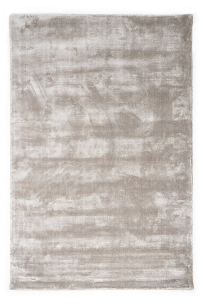 Rectangular Gray Viscose Carpet | By-Boo Muze | Oroatrade.com