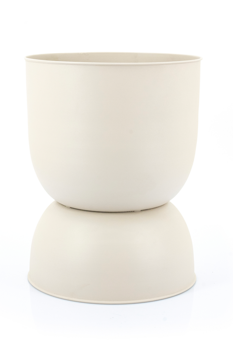 White Metal Decorative Vase | By-Boo Diablo | Oroatrade.com