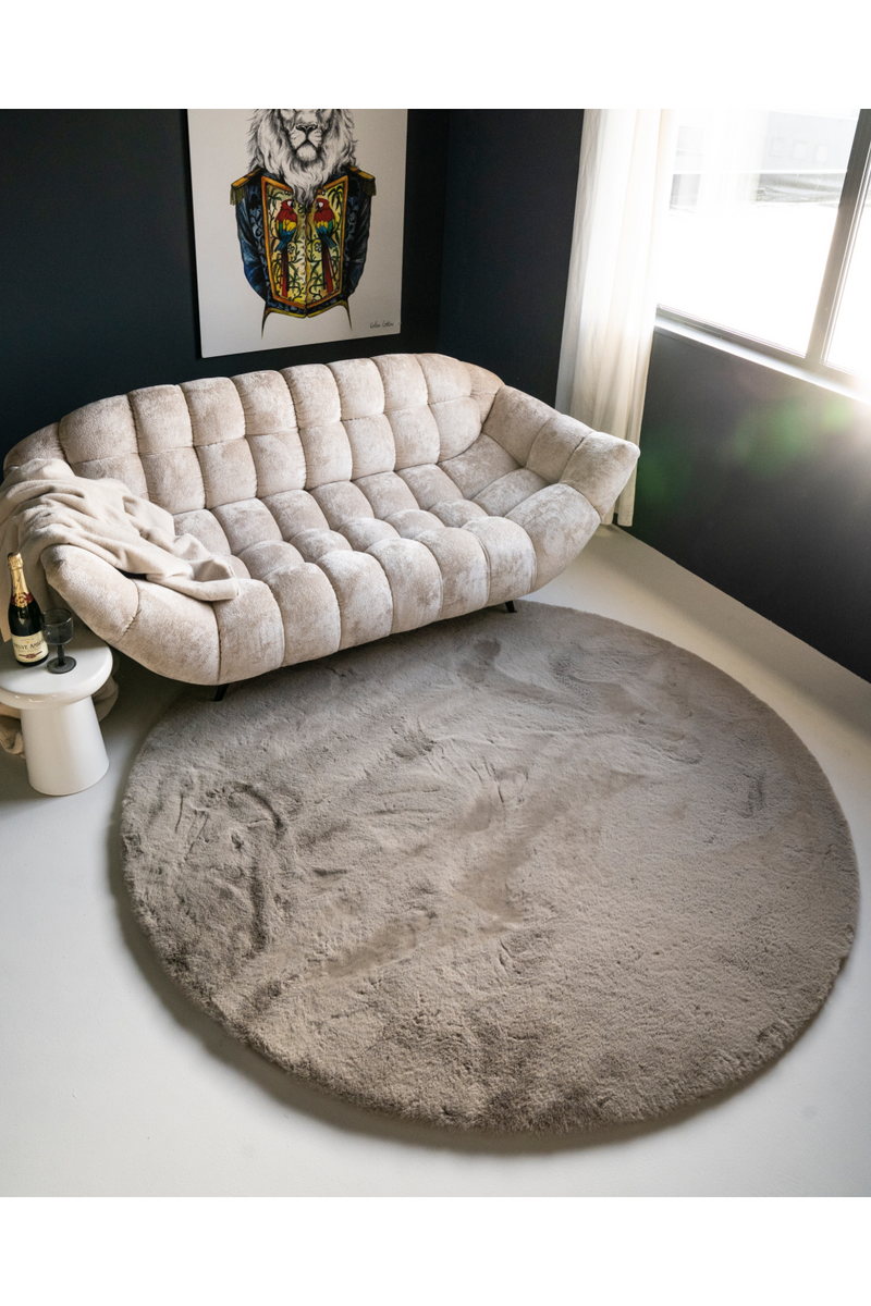 Modern Round Carpet 6'5" | By-Boo Zena | Oroatrade.com