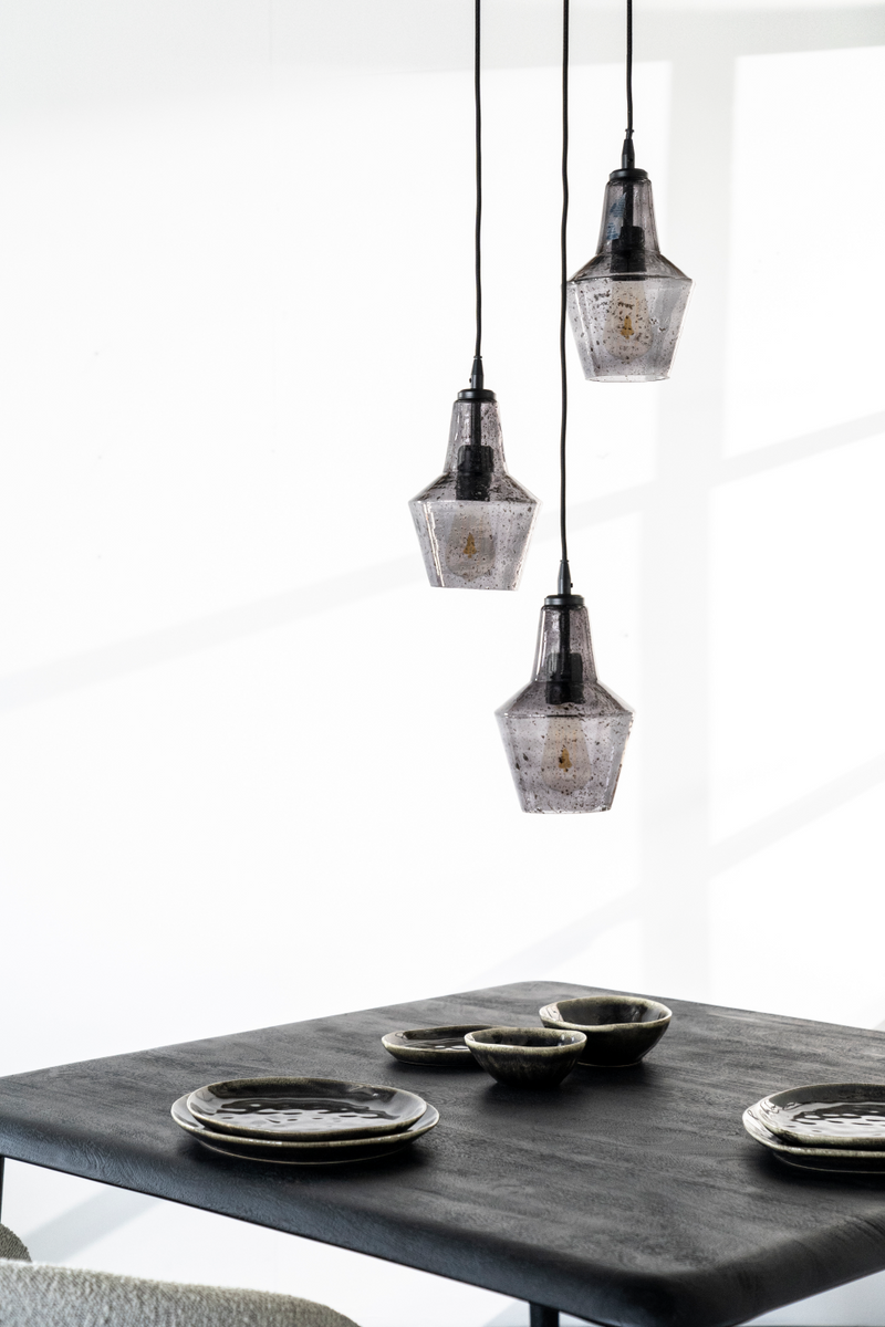 Glass Industrial Pendant Lamp | By-Boo Orion Cluster | Oroatrade.com