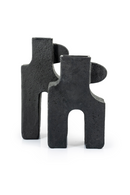 Black Contemporary Vase | By-Boo Tribe | Oroatrade.com