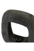 Black Wooden Table Lamp | By-Boo Gibs | Oroatrade.com