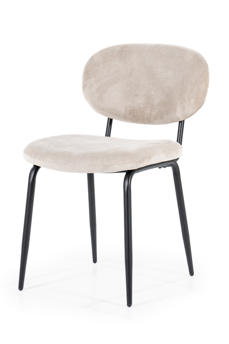 Fabric Upholstered Dining Chair (2) | By-Boo Cosmo | Oroatrade.com