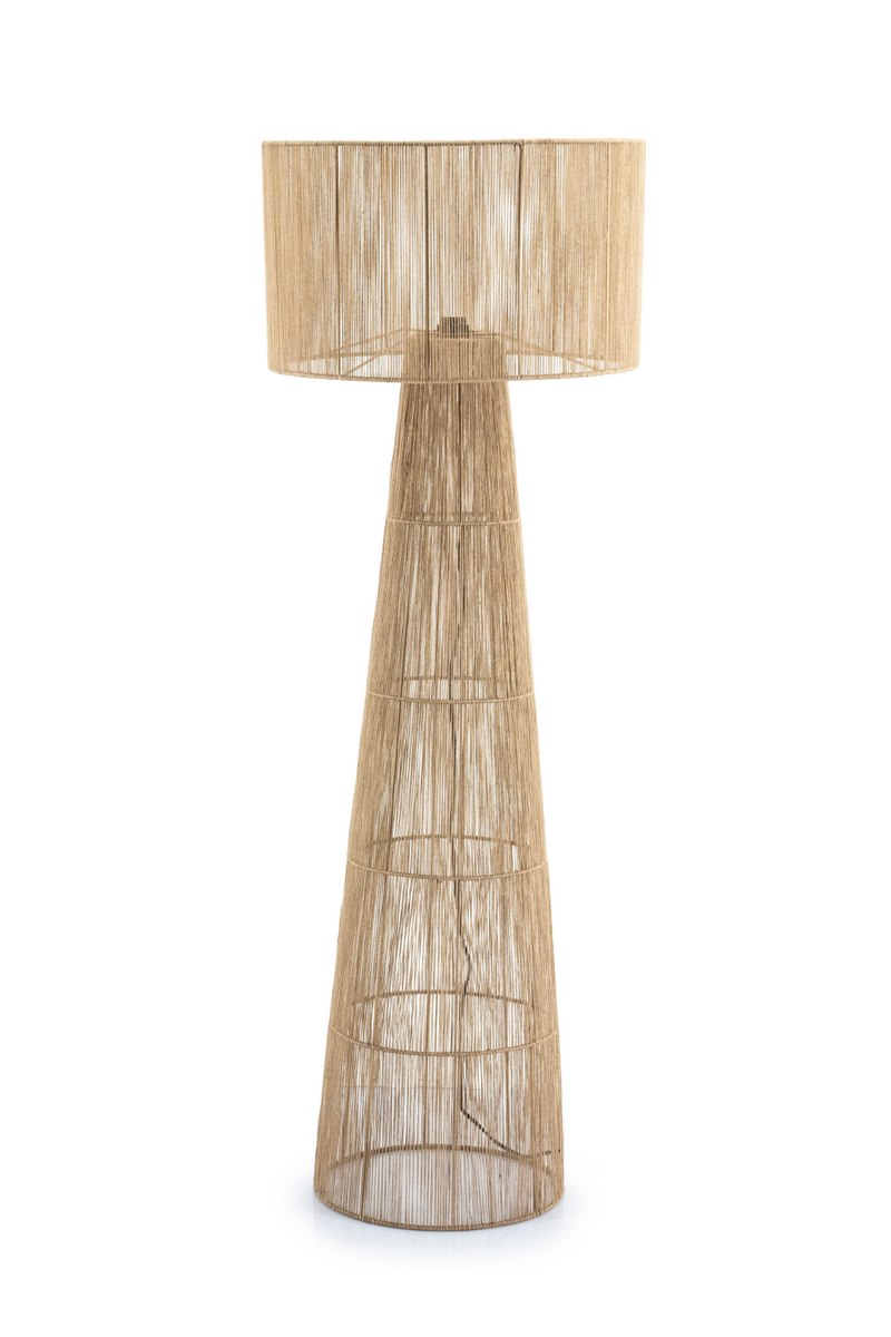 Jute Modern Floor Lamp | By-Boo Oshu | Oroatrade.com