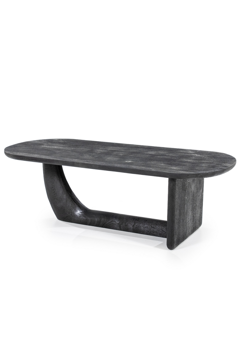 Mango Wood Oval Coffee Table | By-Boo Donn | Oroatrade.com