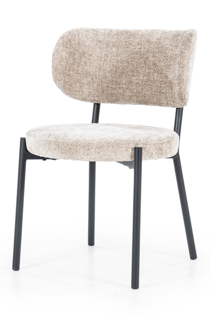 Fabric Minimalist Dining Chair (2) | By-Boo Oasis | Oroatrade.com