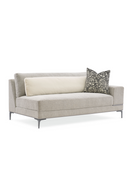 Beige Modern Loveseat | Caracole Repetition | Oroatrade.com