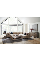 Beige Sectional Sofa | Caracole Building Blocks | Oroatrade.com