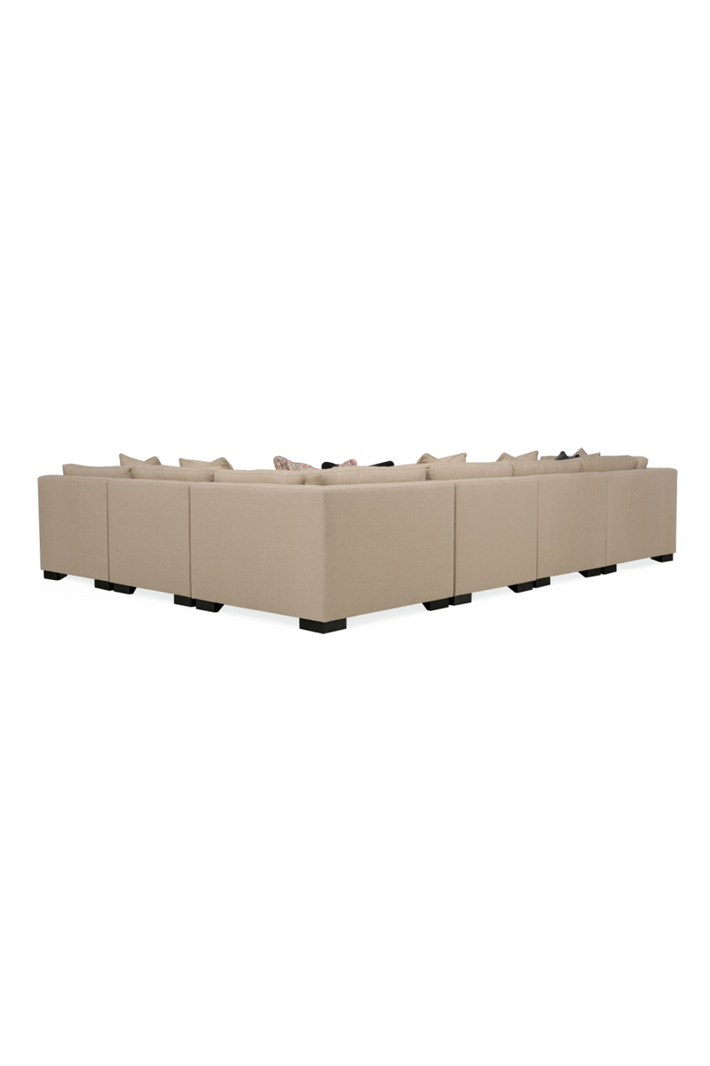 Beige Sectional Sofa | Caracole Building Blocks | Oroatrade.com