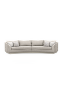 Gray Quilted Curve Loveseat | Caracole Fanciful | Oroatrade.com