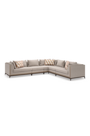 Taupe Modern Sectional Sofa | Caracole Archipelago | Oroatrade.com