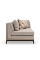 Taupe Modern Sectional Sofa | Caracole Archipelago | Oroatrade.com