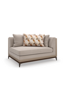 Taupe Modern Sectional Sofa | Caracole Archipelago | Oroatrade.com