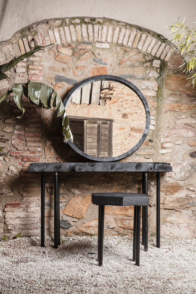 Black Teak Root Console Table | Dareels Root | OROA TRADE