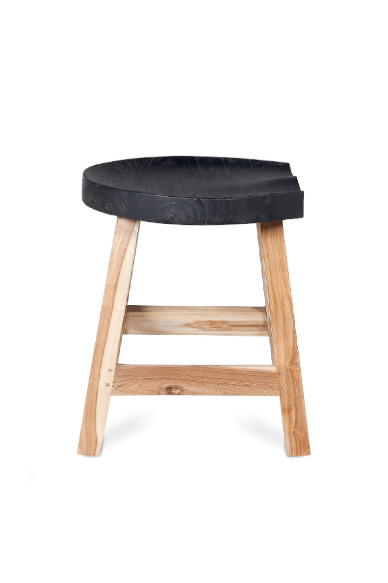 Black Wooden Seat Stool | Dareels King | Oroatrade.com.