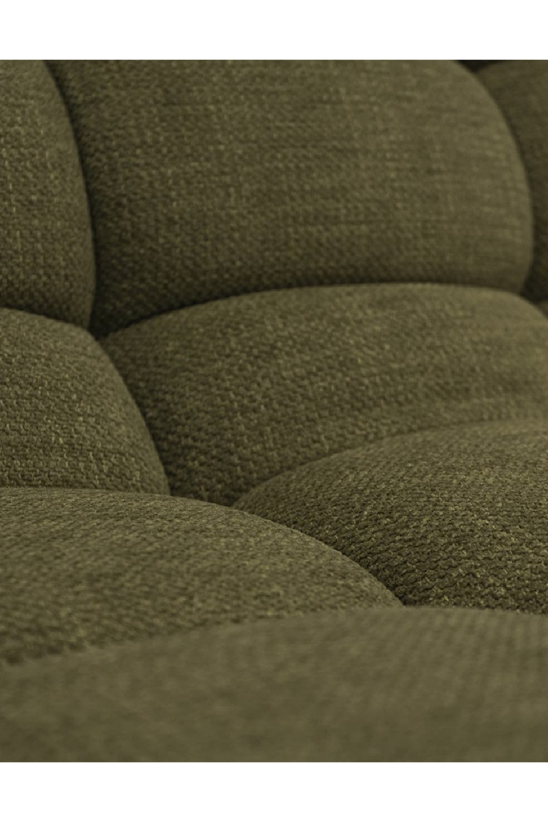 Green Quilted Sofa | Dareels Chopin | Woodfurniture.com 