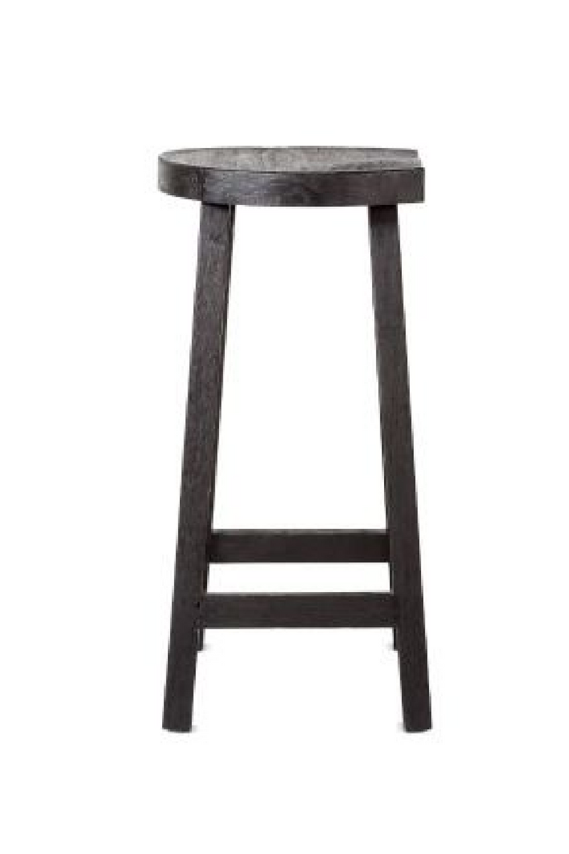 Teak Bar Stool w/ A-Shape Legs - L | Dareels King | Oroatrade.com.