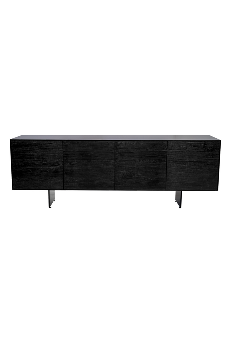 Solid Teak Sideboard in Iron Frame | Dareels Geox 208 | OROA TRADE