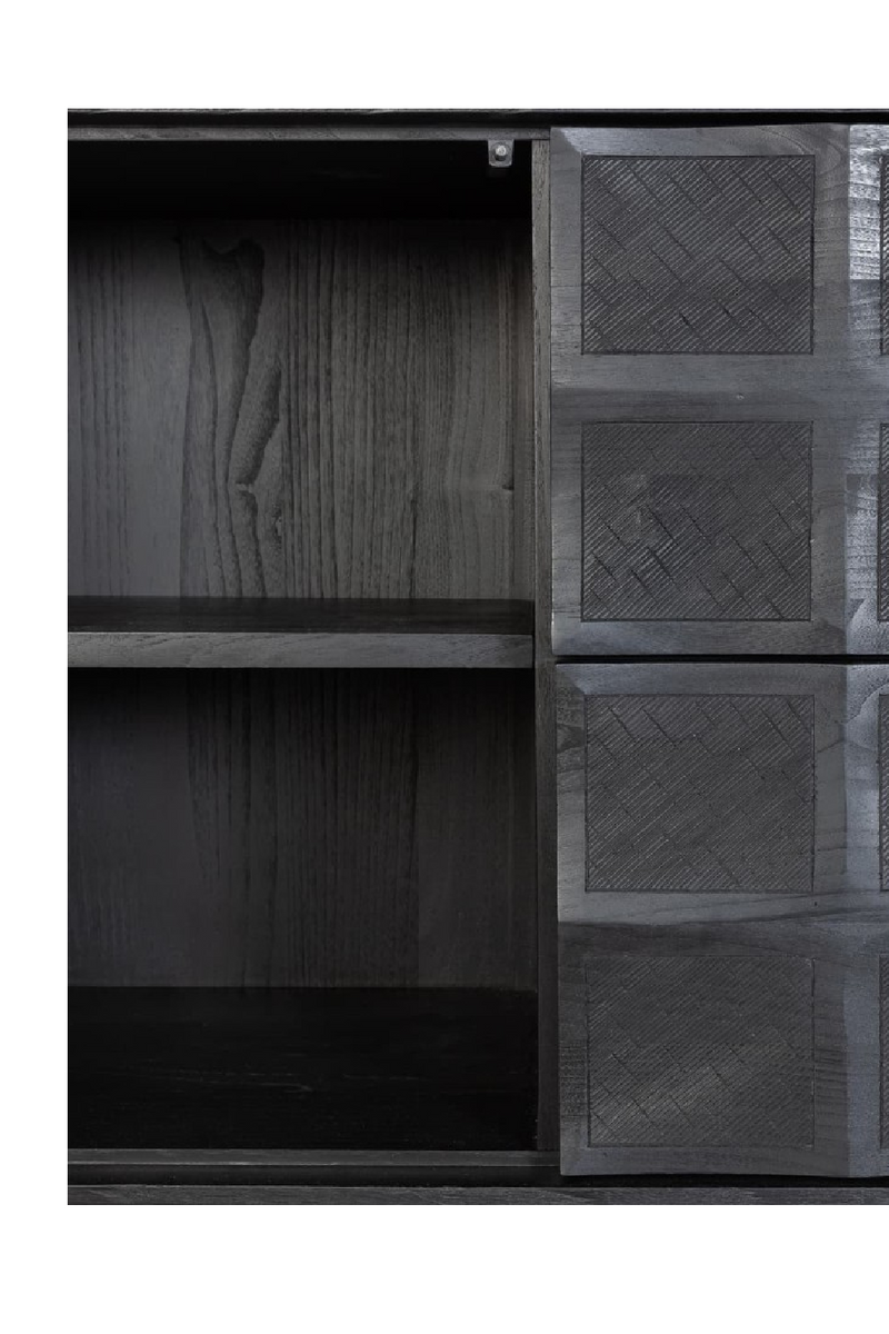 Black Sungkai Wood Sideboard | Dareels Rijal | Oroatrade.com