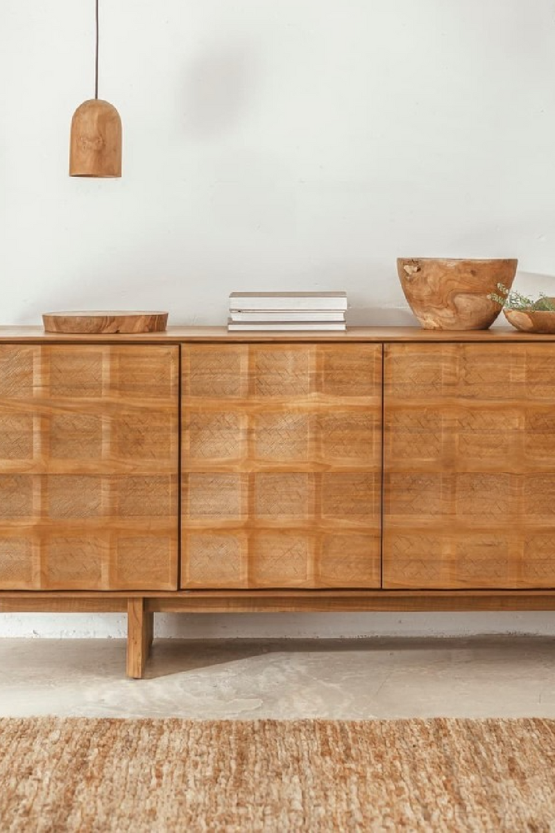 Natural Teak Wood Sideboard | Dareels Rijal | Oroatrade.com