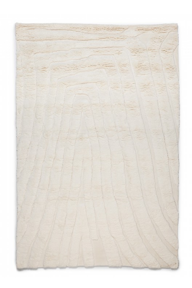 White Wool Area Rug | Dareels Maina | Oroatrade.com